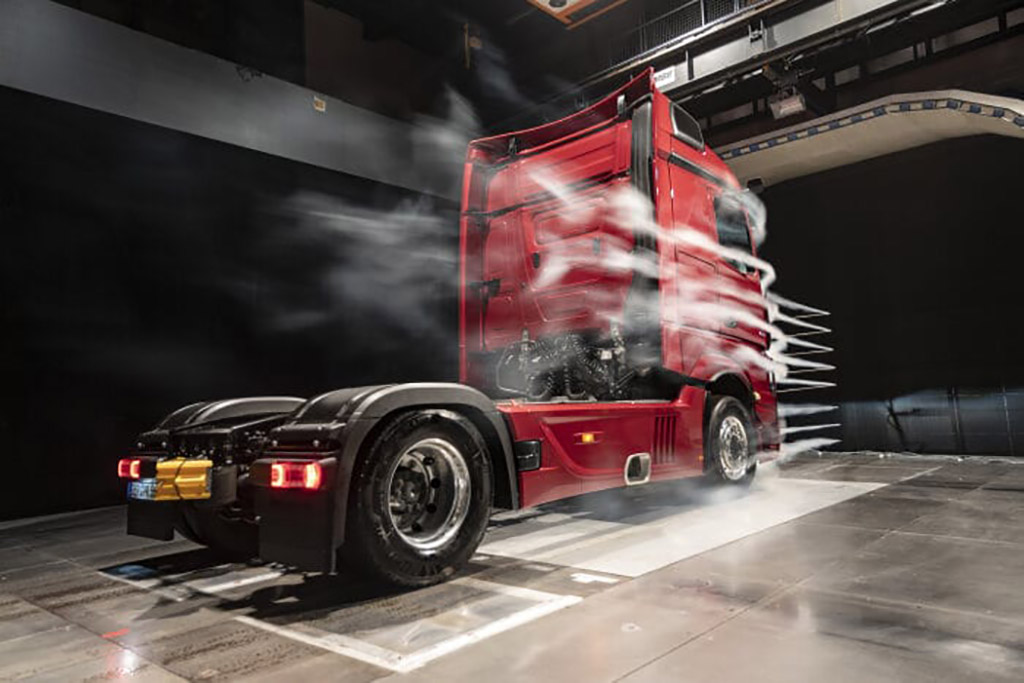 Actros de Mercedes Benz ahorra combustible gracias a diseño