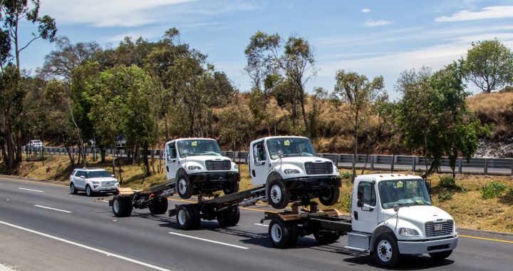 Se desploma producción y exportación de vehículos pesados en febrero