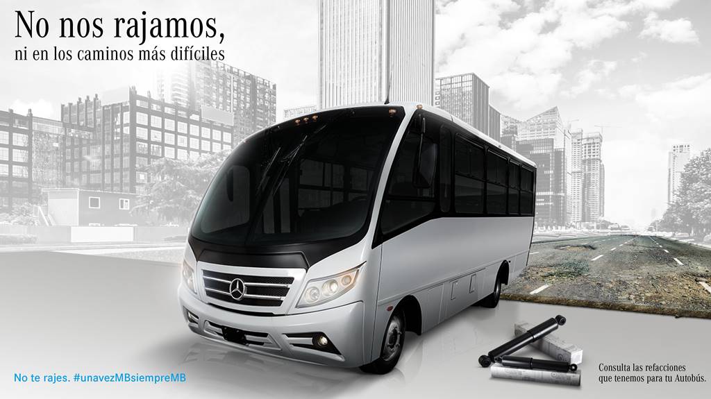 Mercedes Benz AUtobuses lanza campaña