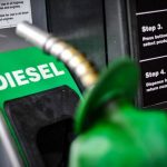 Baja diesel en abril