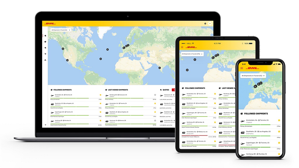 DHL lanza app de seguimiento coorporativo