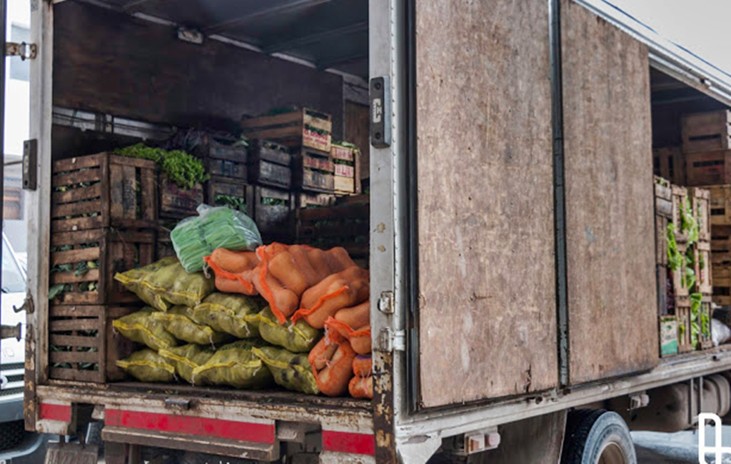 Logística de alimentos con estrés por covid 19