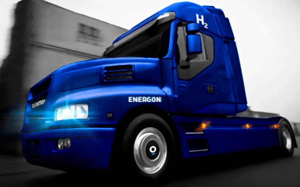 Energon, el Iveco modificado por Quantron para ser eléctrico.