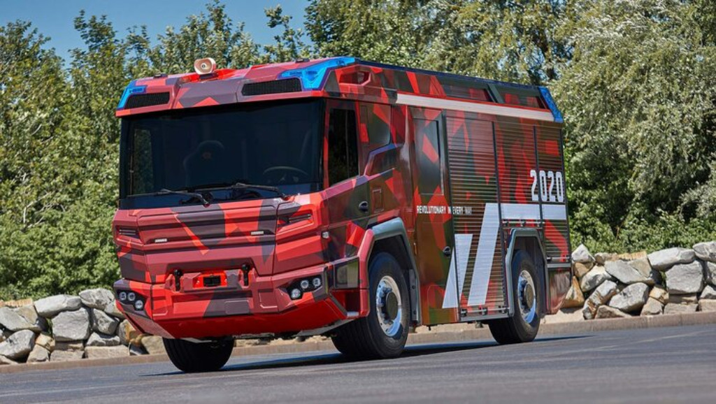 Volvo Penta trabaja en el camión de bomberos del futuro.