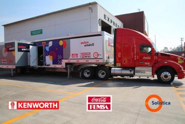 Coca-Cola Femsa, Solistica y Kenworth ponen a rodar aula itinerante de capacitación