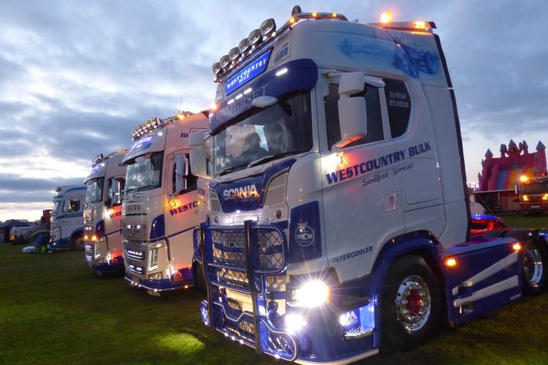 Hankook Tire UK socio oficial en el Devon Truck Show y Cornwall Truck Gathering