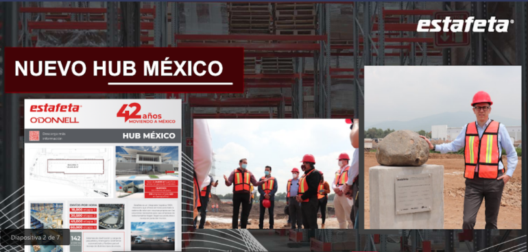 Inicia Estafeta la construcción de nuevo hub en México