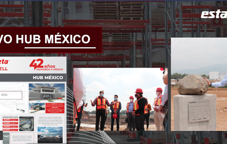 Inicia Estafeta la construcción de nuevo hub en México