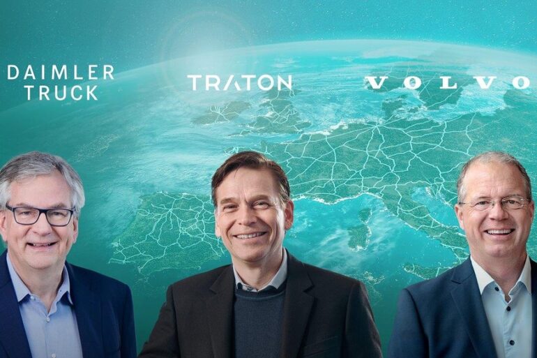 Daimler Truck, TRATON GROUP, Volvo Group