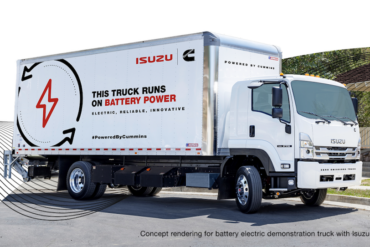 Isuzu y Cummins van por camiones eléctricos de batería