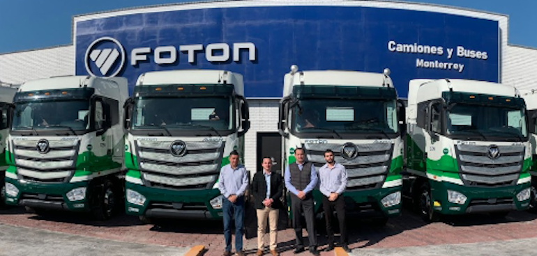 Foton entrega más unidades para la recolección de residuos