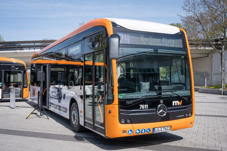 Mercedes-Benz eCitaro agiliza el tránsito en Ludwigshafen
