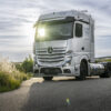 Daimler Truck prueba camión de pila de combustible con hidrógeno líquido