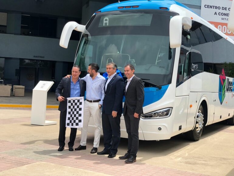 Grupo Flecha Amarilla puso en circulación autobuses Irizar i5Efficient