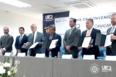 CANACAR y la UTEQ profesionalizarán al autotransporte de carga