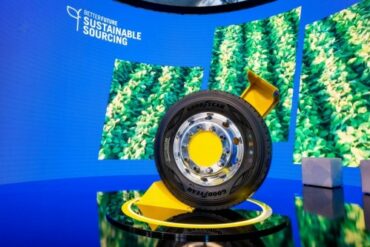 Goodyear desarrolla neumático para camión con materiales sostenibles