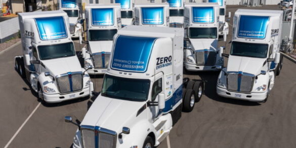 Kenworth y Toyota comprueban que el camión eléctrico T680 FCEV es alternativa comercial