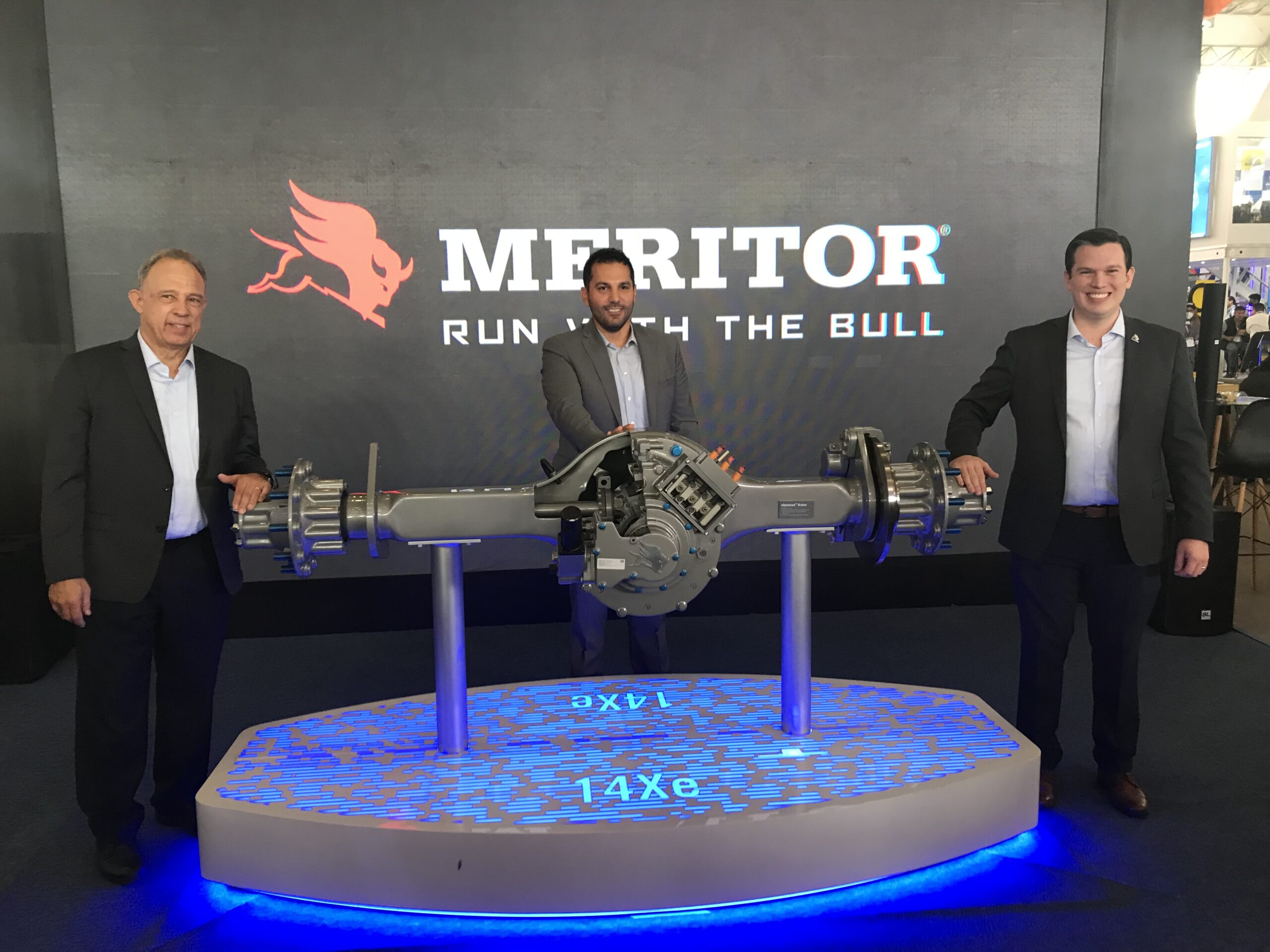 Meritor presentó su Tren Motriz Eléctrico 14Xe en Expo Transporte