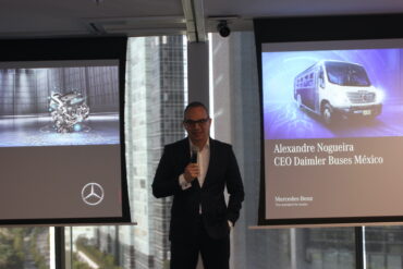 Alexandre Nogueira celebra tres años al frente de Daimler Buses México