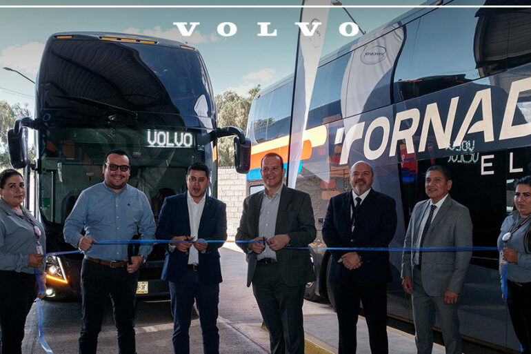 Volvo Buses México entrega unidades a Tornado Bus Company