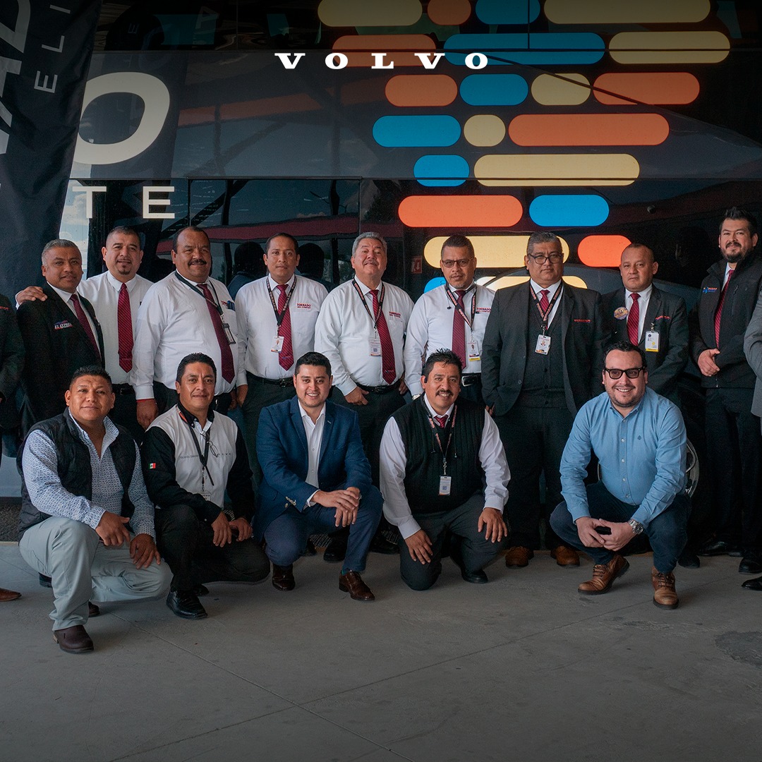 Volvo Buses México entrega unidades a Tornado Bus Company