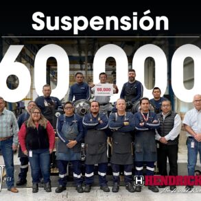 Hendrickson Mexicana produjo la suspensión número 600 mil