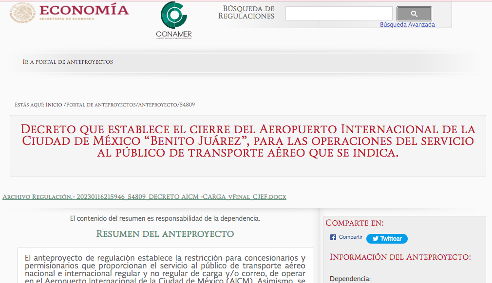 Traslado de carga aérea a otras terminales, afectará cadena de suministro: CANAERO