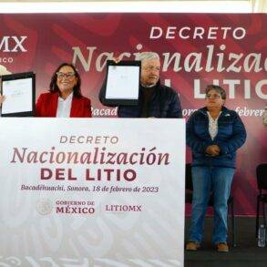 Decretan nacionalización de reserva de litio en Sonora