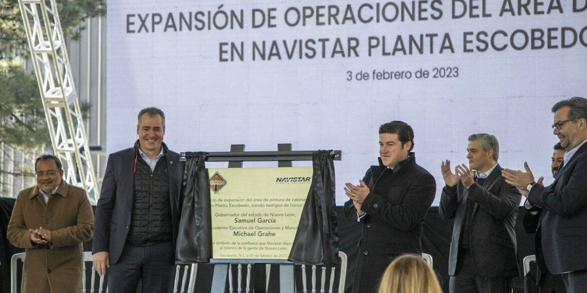 Navistar México anuncia inversión para planta Escobedo