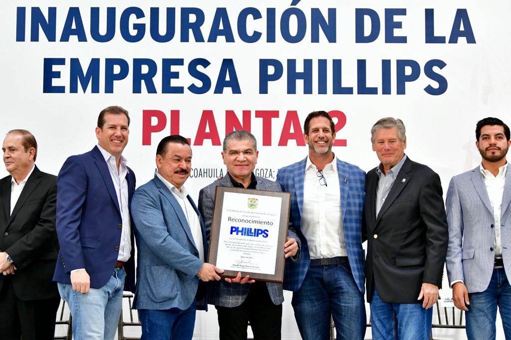 Phillips Industries inaugura expansión de planta en Coahuila
