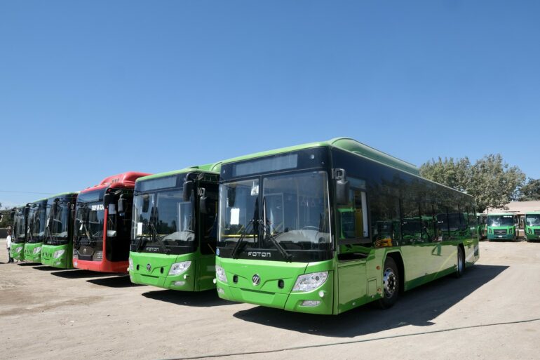 UNIBUS recibe 10 autobuses a gas FOTON AUV en Puerto Vallarta