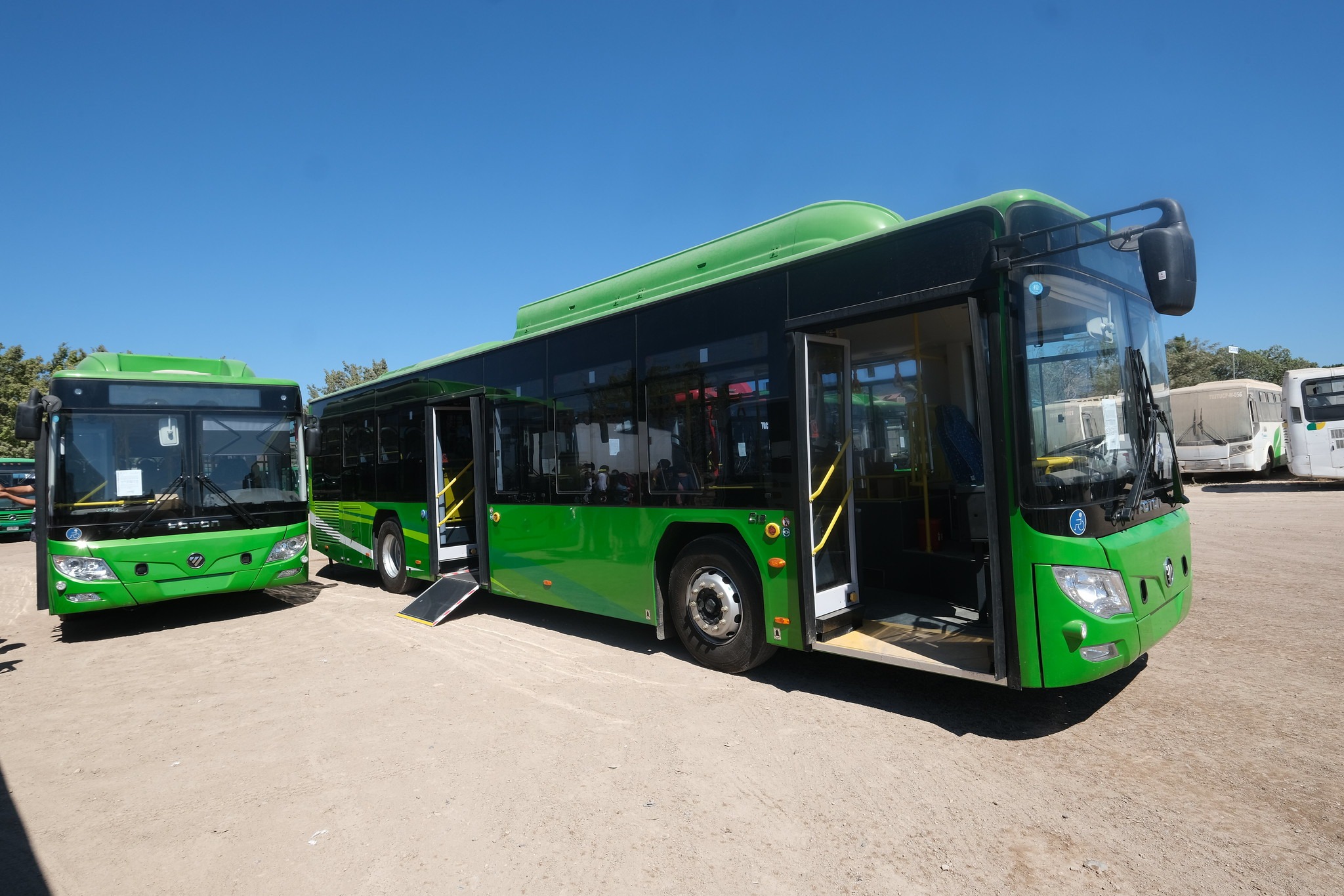 UNIBUS recibe 10 autobuses a gas FOTON AUV en Puerto Vallarta