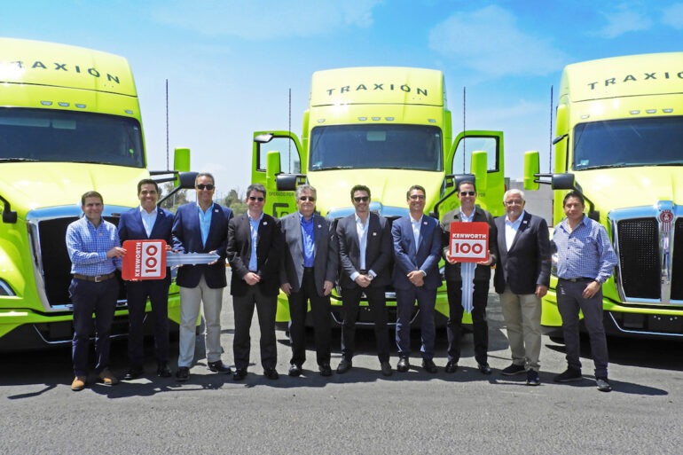 TRAXIÓN compra tractocamiones Kenworth para Transportadora Egoba