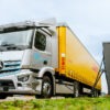 DHL Freight probó camión eléctrico Mercedes-Benz eActros 300 Tractor