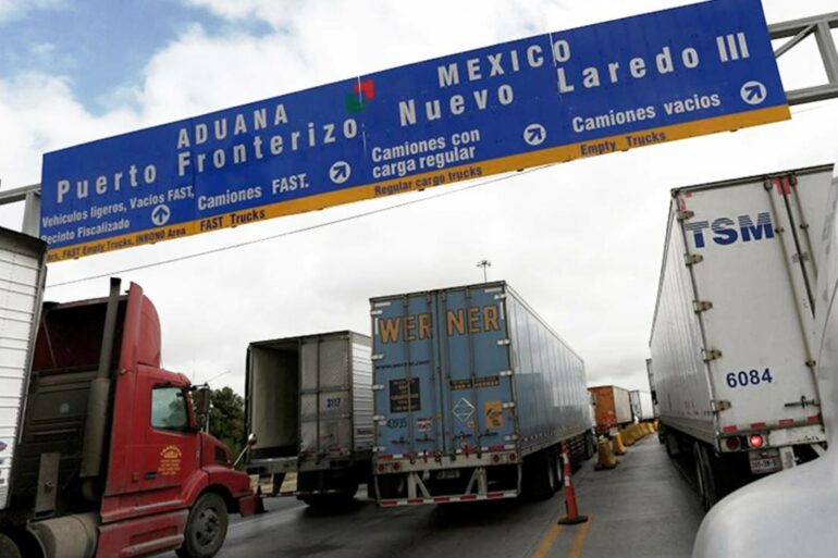 Revisión de tractocamiones en Texas afecta comercio: CONCAMIN