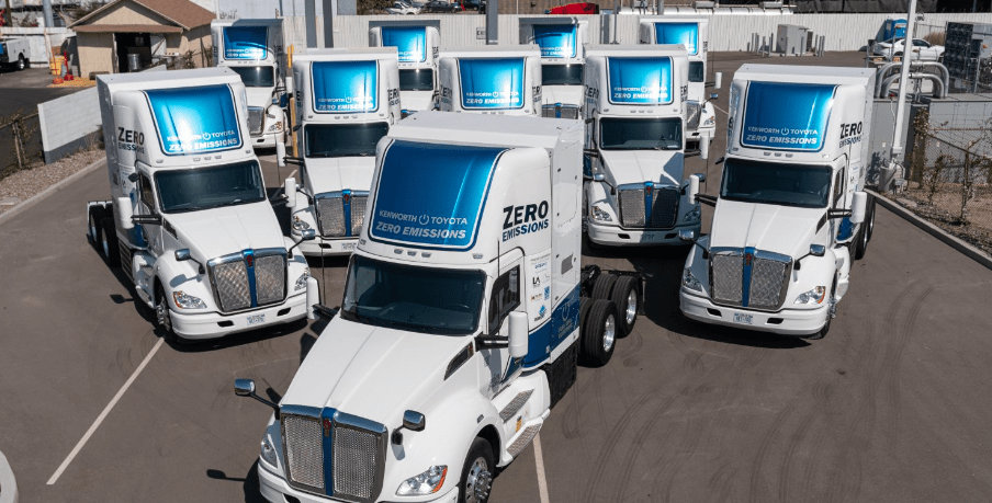 PACCAR y Toyota venderán camiones a hidrógeno Kenworth y Peterbilt