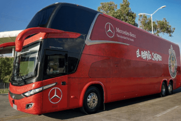 Las Chivas del Guadalajara "suben" al Mercedes