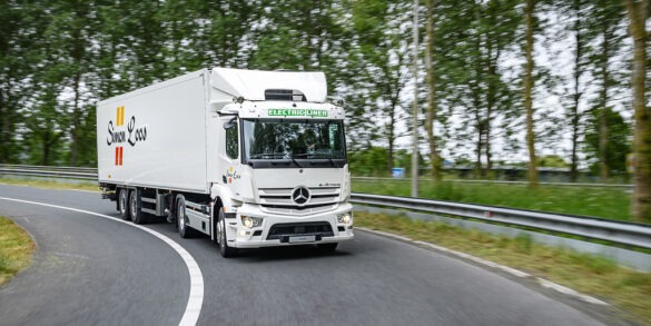 Producción de camión eActros 300 inicia en otoño en Alemania