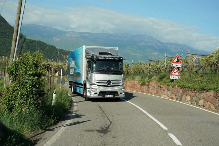 Camiones Mercedes-Benz eActros “pasan la prueba” de clientes europeos