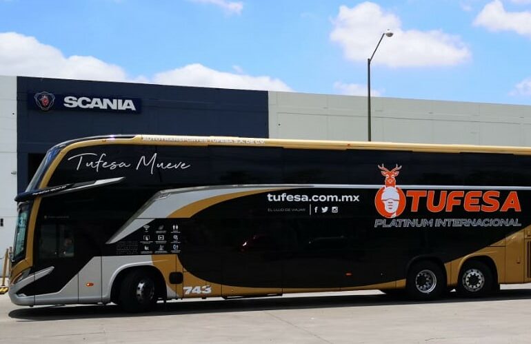 Autotransportes Tufesa fortalece su servicio con autobuses Scania