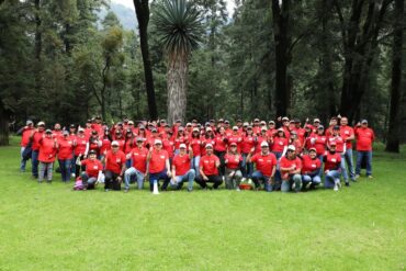 ANPACT realiza trabajos de reforestación en parque de Toluca, Estado de México