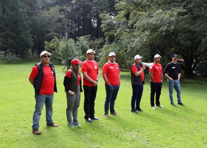 ANPACT realiza trabajos de reforestación en parque de Toluca, Estado de México