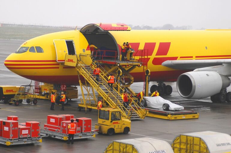 DHL Transporte intermodal