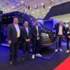 Directivos de Mercedes-Benz Vanes en Expo Transporte