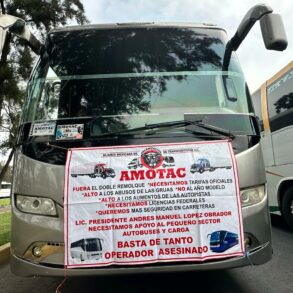 AMOTAC manifestación