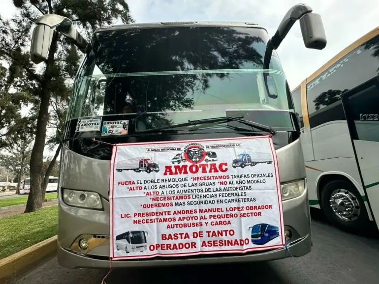 AMOTAC manifestación