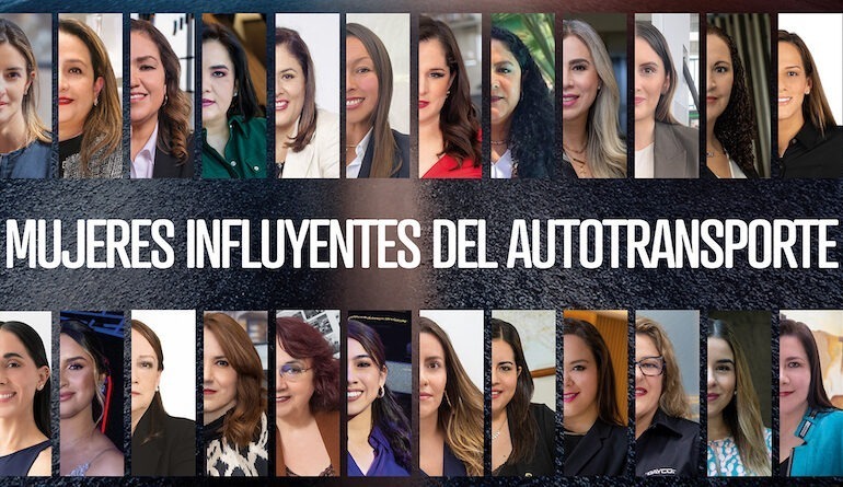 mujeres influyentes autotransporte