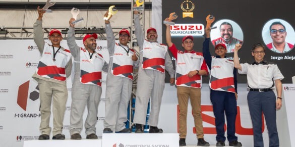 Competencia Nacional de Habilidades Técnicas de Isuzu Motors México.