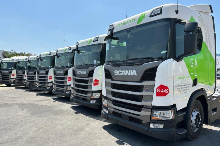 Scania y Grupo Gal sellan alianza con la entrega de nuevos tractocamiones