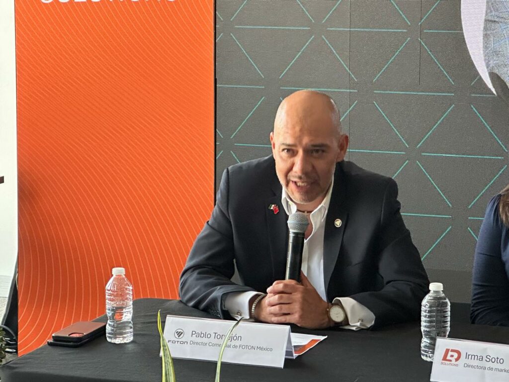 Pablo Torrejón, Director Comercial de Foton México. 